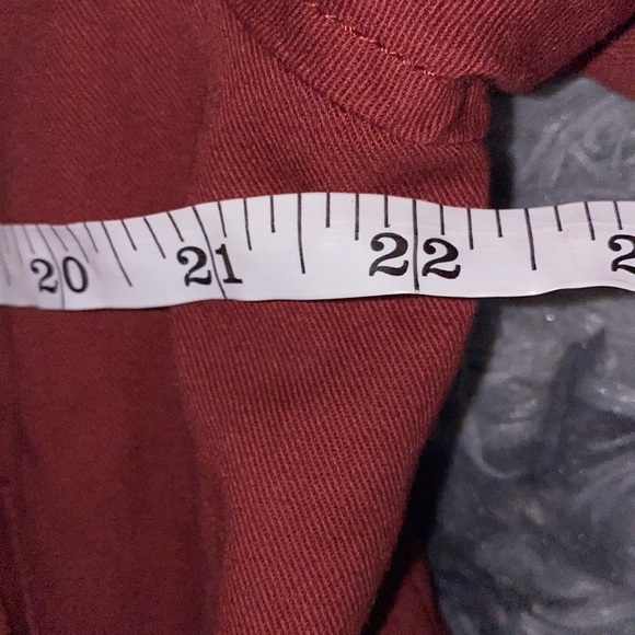 Macy’s collectionb Newyork burgundy puffer coat Xl - Picture 9 of 10